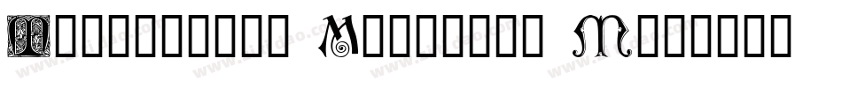 Ornamental Initials D字体转换